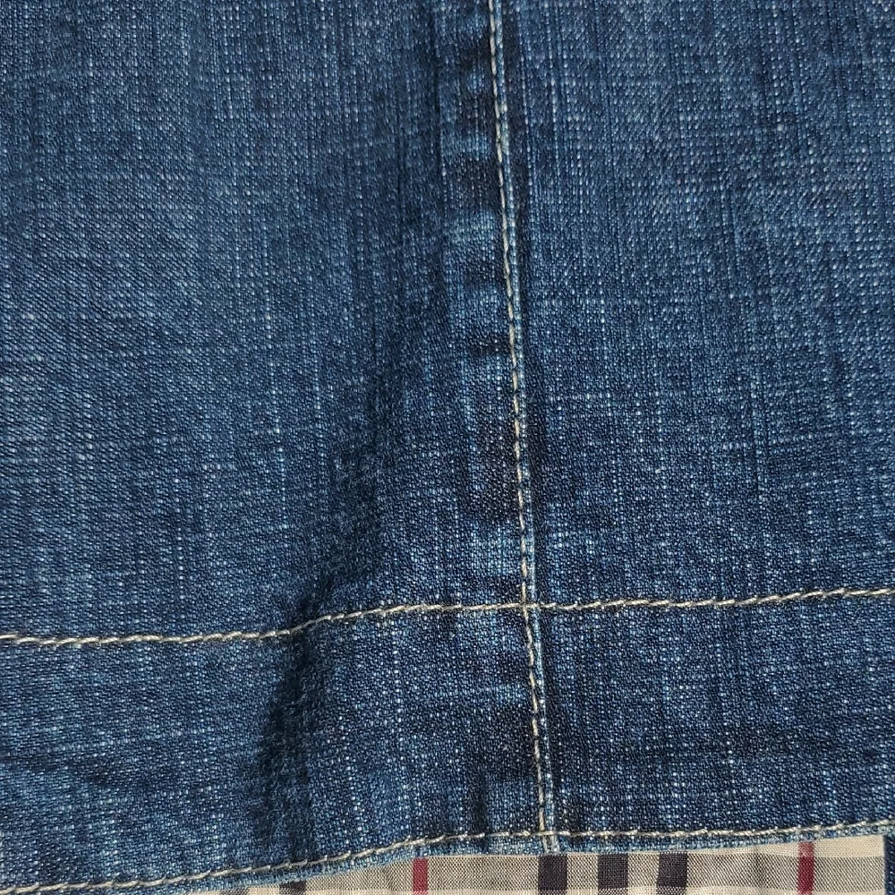 Burberry Girls Blue Denim Jacket Size 12